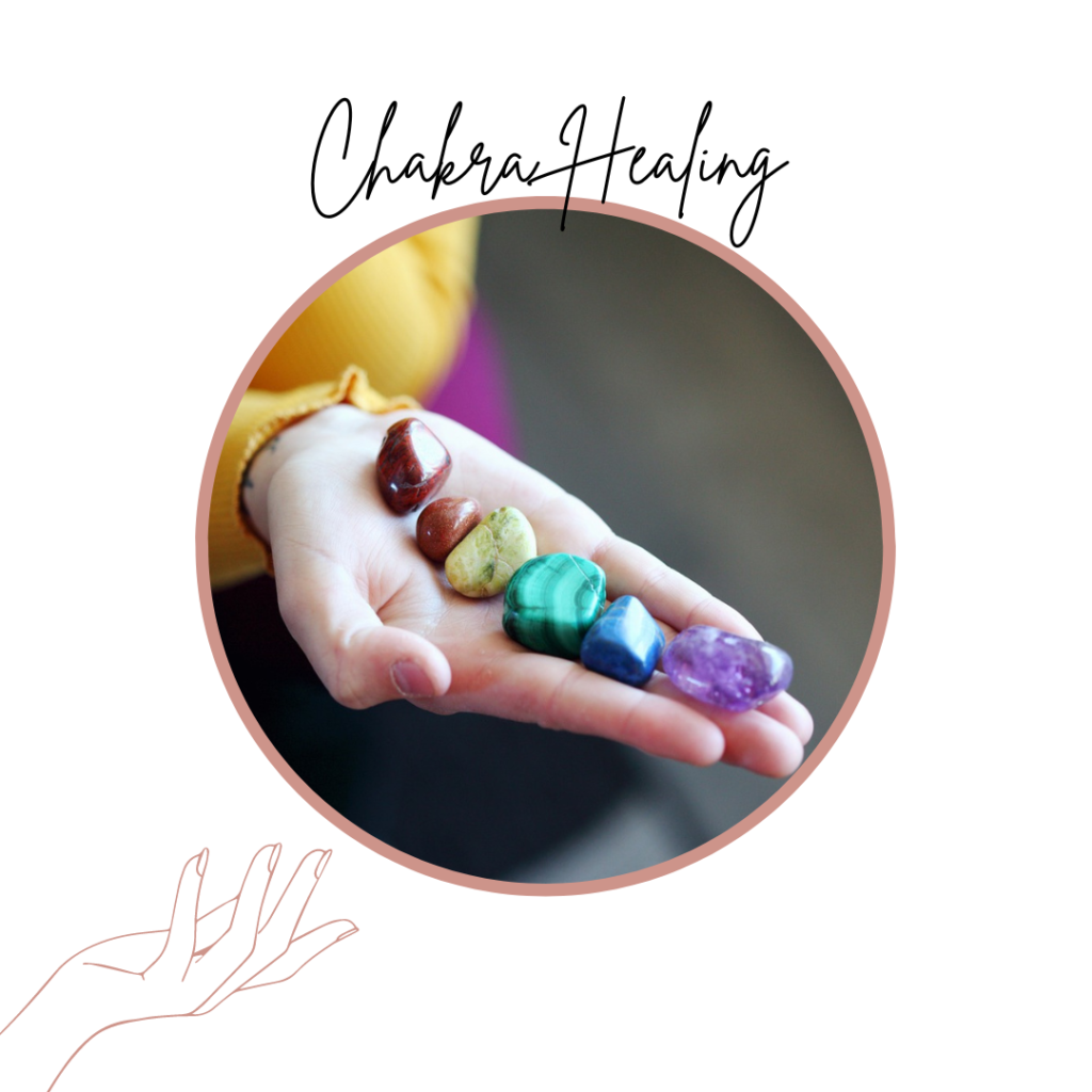 Chakra healing en chakra reading remote, via Zoom of in Almere bij Divine Balance