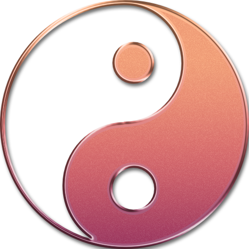 Yin yang symbool Divine Balance